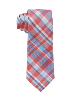 Coupon 🔥 IZOD Compass Plaid Tie 🔥