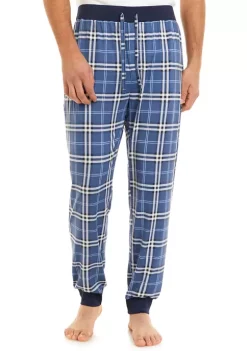 Wholesale 🧨 IZOD Knit Plaid Pajama Joggers ⭐