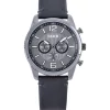 Flash Sale 🧨 IZOD Black Strap ⌚ Watch w Faux Chronograph 😉 -Swimsuit Shop Belk 1051