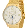 Buy ✔️ IZOD Men's Goldtone Mesh ⌚ Watch 💯 -Swimsuit Shop Belk 1064