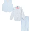 Discount 😍 IZOD Boys 4-7 Blue Oxford Vest Set 🔥 -Swimsuit Shop Belk 1084