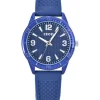 Best deal 👍 IZOD Men's Blue Silicone Strap ⌚ Watch 🎉 -Swimsuit Shop Belk 1114