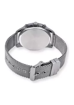Wholesale 💯 IZOD Gunmetal Mesh Sport Bracelet ⌚ Watch 💯 -Swimsuit Shop Belk 1119