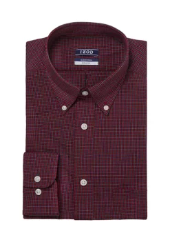 Outlet ✔️ IZOD Regular Fit Wrinkle Free 👗 Dress 👚 Shirt 🛒