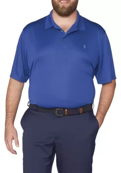 Coupon 💯 IZOD Big & Tall Solid Grid Polo 👕 Shirt 🌟 -Swimsuit Shop Belk 1211