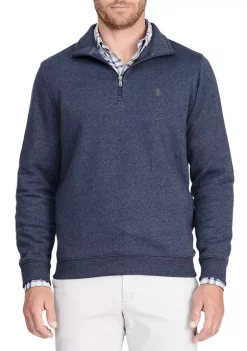 Cheap ๐ฏ IZOD Advantage Fleece Solid 1/4 Zip Sweater ๐