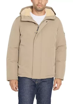 New 🤩 IZOD Men's Snorkel Short Parka 😀 -Swimsuit Shop Belk 1223