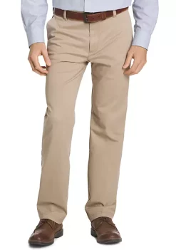 Best Sale 🥰 IZOD Performance Stretch Classic Fit Flat Front Pants ⌛ -Swimsuit Shop Belk 136