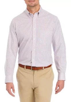 Top 10 ✨ IZOD Men's Regular Fit All Over Stretch 👗 Dress 👚 Shirt 👍 -Swimsuit Shop Belk 184