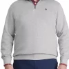 Promo 🧨 IZOD Big & Tall Advantage Fleece 1/4 Zip Sweatshirt 😍 -Swimsuit Shop Belk 223