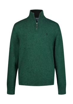 Cheap 😍 IZOD Boys 8-20 Marled 1/4 Zip Sweater 🔔 -Swimsuit Shop Belk 261
