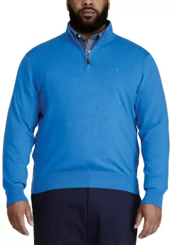 Flash Sale 💯 IZOD Big & Tall 1/4 Zip Sweater 🥰