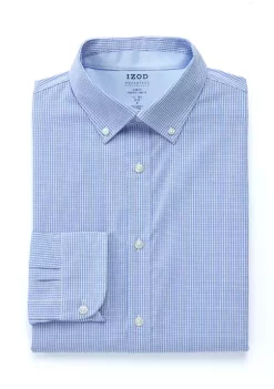 Best reviews of 🎉 IZOD Men's Slim Fit Stretch Cool FX Cooling Collar 👗 Dress 👚 Shirt ✔️ -Swimsuit Shop Belk 296