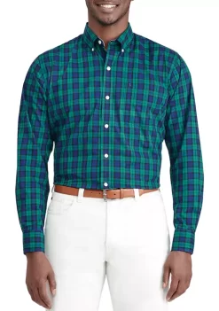 Top 10 🥰 IZOD Holiday Tartan Sport 👚 Shirt 😍 -Swimsuit Shop Belk 317