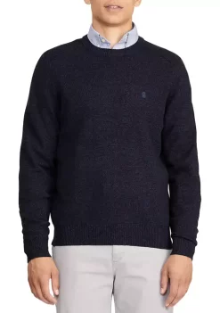 Buy 💯 IZOD Long Sleeve Crew Neck Solid Sweater 👍 -Swimsuit Shop Belk 329