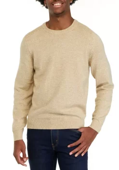 Buy 💯 IZOD Long Sleeve Crew Neck Solid Sweater 👍 -Swimsuit Shop Belk 331