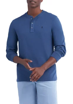 Best Sale ✨ IZOD Saltwater Henley Solid 👚 Shirt 🎁 -Swimsuit Shop Belk 372
