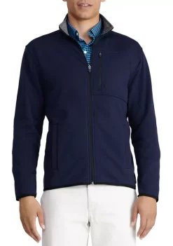 Brand new ⌛ IZOD Sweater Fleece Jacket ✔️ -Swimsuit Shop Belk 387