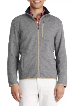 Brand new ⌛ IZOD Sweater Fleece Jacket ✔️ -Swimsuit Shop Belk 388
