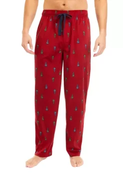 Best Pirce 🤩 IZOD Silky Fleece Tree Pajama Pants 😉