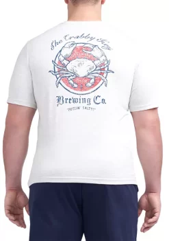 Flash Sale 🌟 IZOD Big & Tall Saltwater Graphic T-Shirt 🤩 -Swimsuit Shop Belk 544