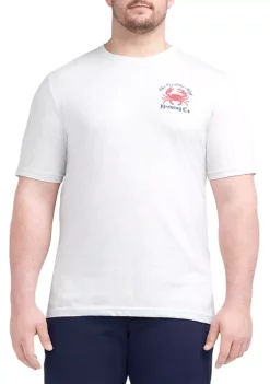 Flash Sale 🌟 IZOD Big & Tall Saltwater Graphic T-Shirt 🤩 -Swimsuit Shop Belk 545