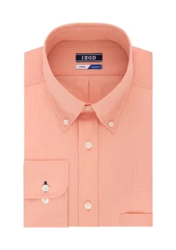 Flash Sale 😍 IZOD Regular Stretch Tonal Check 👗 Dress 👚 Shirt ✨ -Swimsuit Shop Belk 57