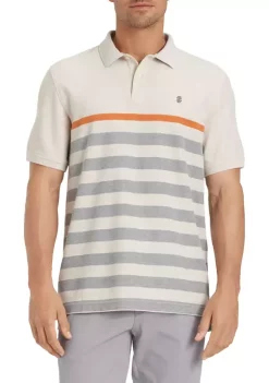 Best deal 🌟 IZOD Short Sleeve Knit Polo 👕 Shirt 😉 -Swimsuit Shop Belk 572