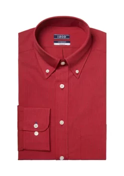 Flash Sale 😍 IZOD Regular Stretch Tonal Check 👗 Dress 👚 Shirt ✨ -Swimsuit Shop Belk 59