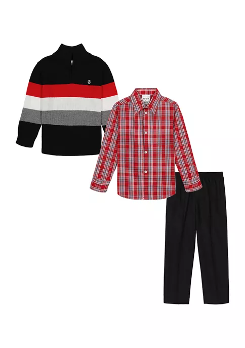 Best Sale ๐งจ IZOD Boys 4-7 Chest Stripe 1/4 Zip Sweater Set โ๏ธ 4 Best Sale ๐งจ IZOD Boys 4-7 Chest Stripe 1/4 Zip Sweater Set โ๏ธ - Image 2