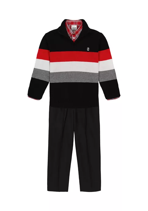 Best Sale ๐งจ IZOD Boys 4-7 Chest Stripe 1/4 Zip Sweater Set โ๏ธ 5 Best Sale ๐งจ IZOD Boys 4-7 Chest Stripe 1/4 Zip Sweater Set โ๏ธ - Image 3