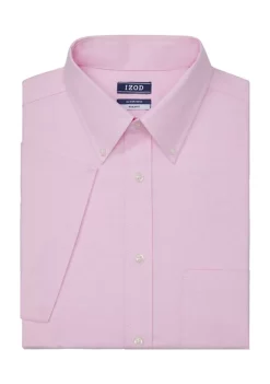 Brand new 🌟 IZOD Short Sleeve Stretch Button Down 👕 Shirt ✔️ -Swimsuit Shop Belk 682