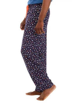 Promo ✔️ IZOD Tropical Print Pajama Pants 💯 -Swimsuit Shop Belk 742