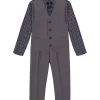 Best deal ⌛ IZOD Toddler Boys Heather Poplin Plaid Vest Set ❤️ -Swimsuit Shop Belk 784