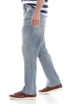 Promo 👏 IZOD Dusty Blue Comfort Relaxed 👖 Jeans 👍 -Swimsuit Shop Belk 789