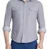 Brand new 😉 IZOD Men's Classic Fit Button Down Sport 👚 Shirt 👏 -Swimsuit Shop Belk 792