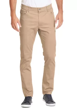 Outlet 🔥 IZOD Premium Stretch Straight Tapered Fit Five Pocket Chino Pants 😍