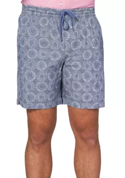 Top 10 🎁 IZOD Saltwater Printed Drawstring Shorts 😉 -Swimsuit Shop Belk 869