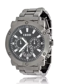 Best deal 🔥 IZOD Men's Black Bracelet ⌚ Watch 💯 -Swimsuit Shop Belk 873