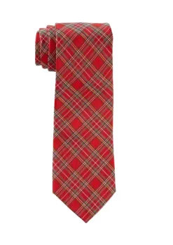 Outlet 🥰 IZOD Red Tartan Tie 💯