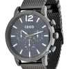 Flash Sale 🔥 IZOD Men's Black Mesh Bracelet ⌚ Watch 💯 -Swimsuit Shop Belk 892