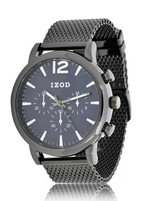 Flash Sale ๐ฅ IZOD Men's Black Mesh Bracelet โ Watch ๐ฏ 3 Flash Sale ๐ฅ IZOD Men's Black Mesh Bracelet โ Watch ๐ฏ