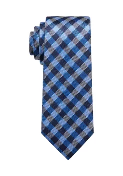 Wholesale 🌟 IZOD Kennedy Gingham Print Tie 😉