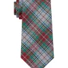 Promo 👍 IZOD Medium Tartan Plaid Tie 🔔 -Swimsuit Shop Belk 932