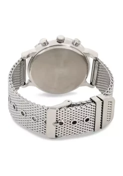 Cheap 👍 IZOD Men's Stainless Steel Mesh Bracelet ⌚ Watch 👍 -Swimsuit Shop Belk 949