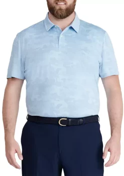 Flash Sale ✔️ IZOD Big & Tall Camo Jacquard Polo 👕 Shirt 🔥 -Swimsuit Shop Belk 962