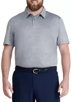 Flash Sale ✔️ IZOD Big & Tall Camo Jacquard Polo 👕 Shirt 🔥 -Swimsuit Shop Belk 963