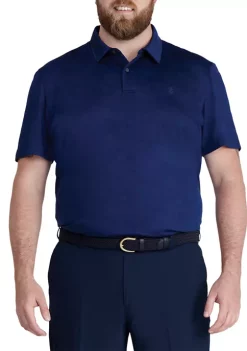 Flash Sale ✔️ IZOD Big & Tall Camo Jacquard Polo 👕 Shirt 🔥 -Swimsuit Shop Belk 964