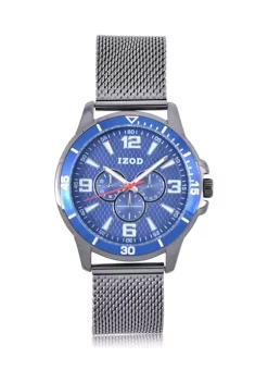 Best Sale ✔️ IZOD Black Mesh Sport Bracelet ⌚ Watch 🤩