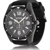 Promo 🥰 IZOD Black Textrured Silicone Starp ⌚ Watch 👏 2 Promo 🥰 IZOD Black Textrured Silicone Starp ⌚ Watch 👏 -Swimsuit Shop Belk 977